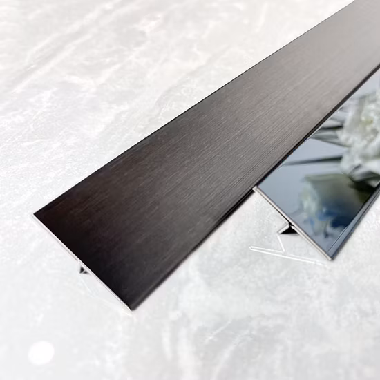 Metall-Silber-Finish, Z-förmiges 304-Edelstahlprofil